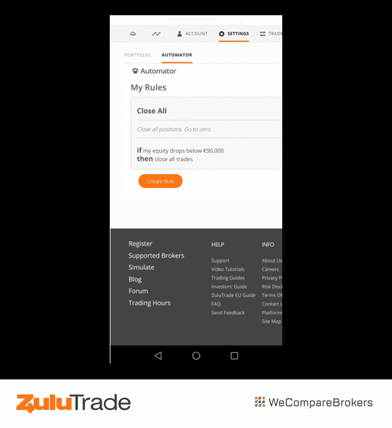 ZuluTrade Broker Review | Your Rules | We Compare Brokers