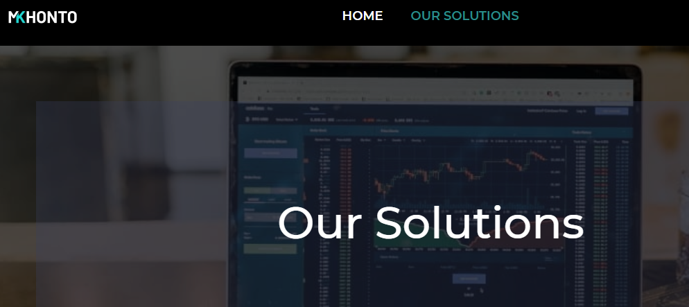 Our solutions page