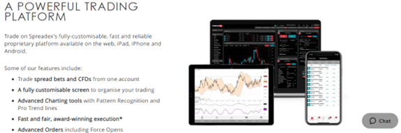 spreadex trading platform review